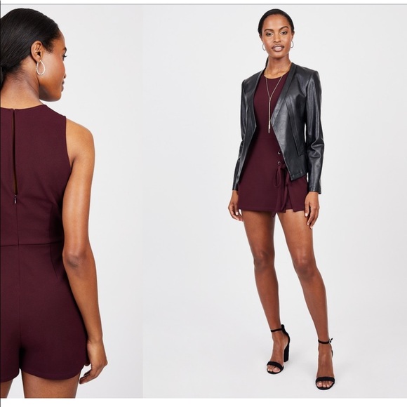 Dressy Skort Romper - Picture 1 of 5